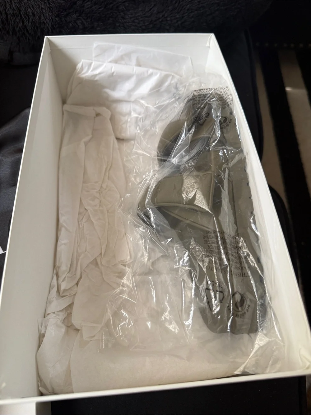 NIB GIA by Pernille Teisbaek Olive Padded Slide Sandals